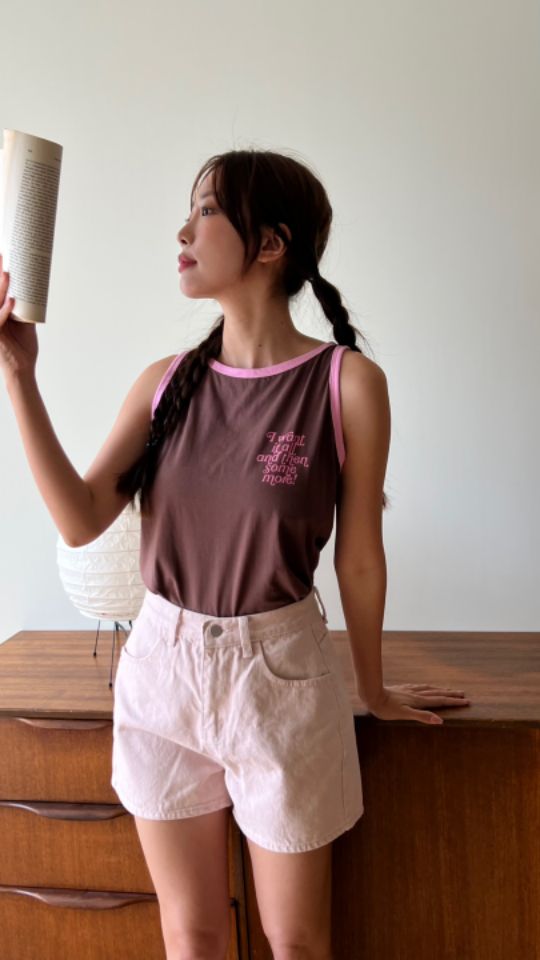 HEY/TO SEWING韓國㊣直郵東大門代購女裝新品熱賣吊帶背心BY HEY/TO SEWING吊帶/背心