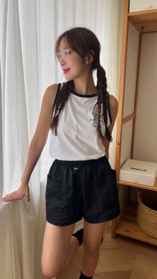HEY/TO SEWING韓國㊣直郵東大門代購女裝新品熱賣吊帶背心BY HEY/TO SEWING吊帶/背心圖色2