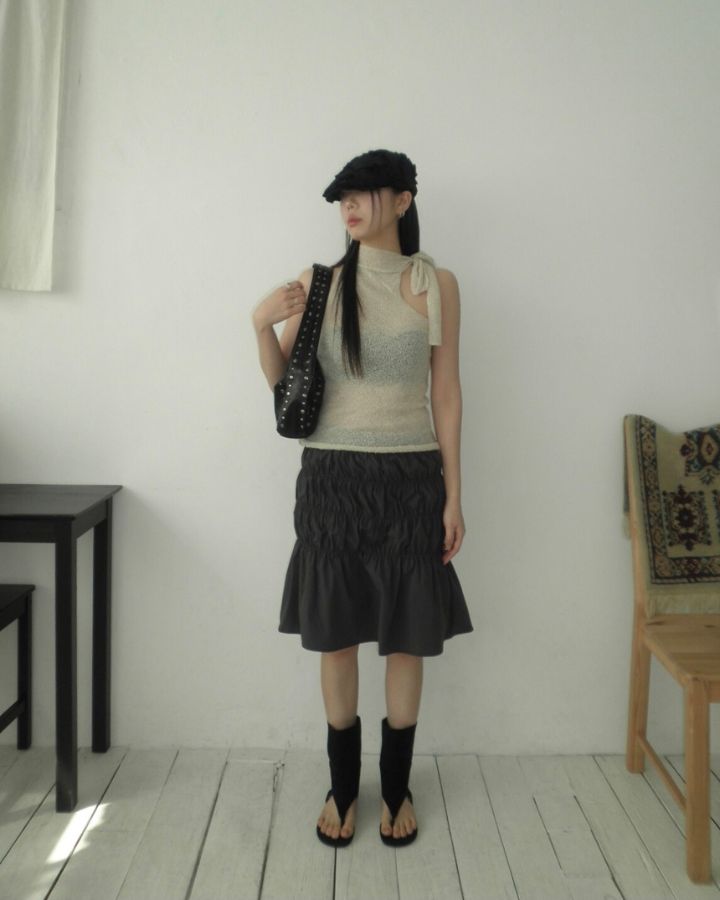 LIVE FOREVER韓國直郵㊣女裝新款推薦熱賣人氣25春夏吊帶背心LIVE FOR_EVER吊帶/背心
