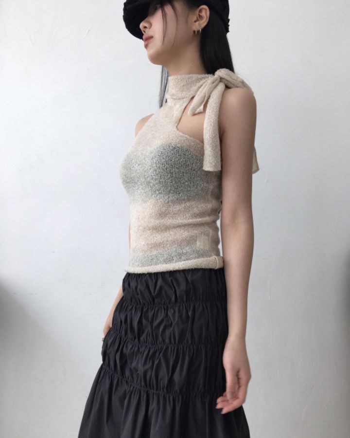 LIVE FOREVER韓國直郵㊣女裝新款推薦熱賣人氣25春夏吊帶背心LIVE FOR_EVER吊帶/背心