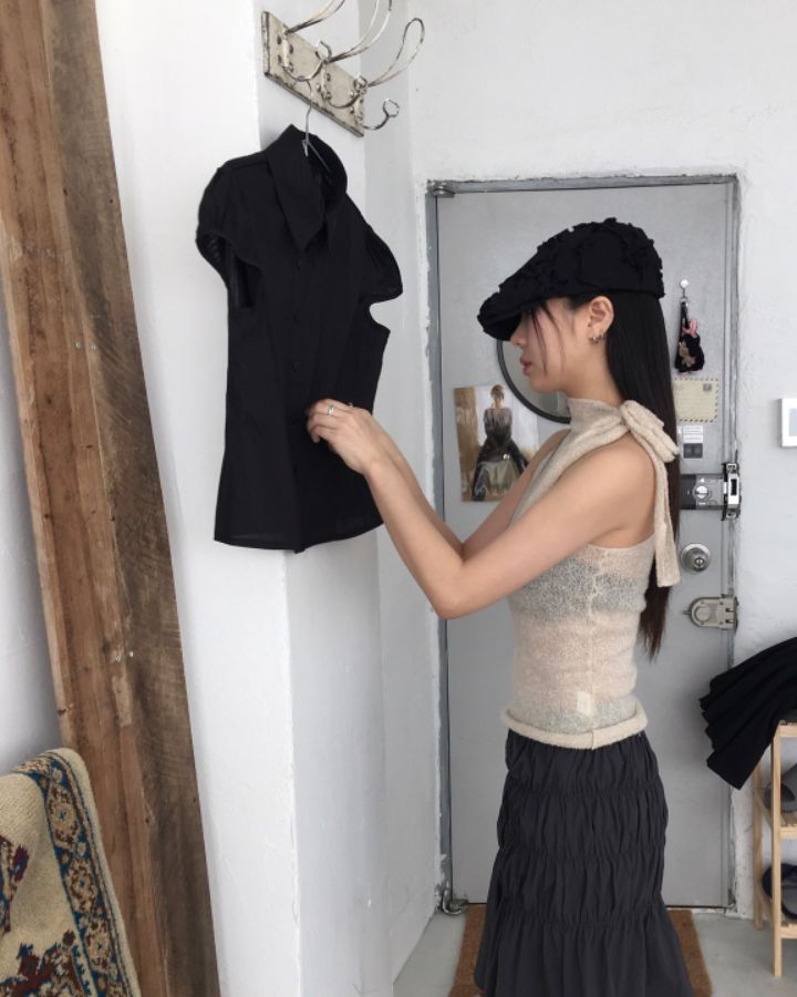 LIVE FOREVER韓國直郵㊣女裝新款推薦熱賣人氣25春夏吊帶背心LIVE FOR_EVER吊帶/背心
