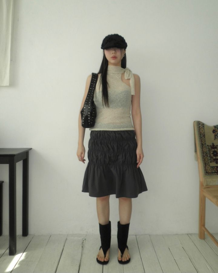 LIVE FOREVER韓國直郵㊣女裝新款推薦熱賣人氣25春夏吊帶背心LIVE FOR_EVER吊帶/背心