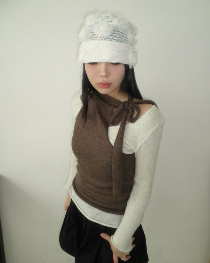 LIVE FOREVER韓國直郵㊣女裝新款推薦熱賣人氣25春夏吊帶背心LIVE FOR_EVER吊帶/背心圖色2