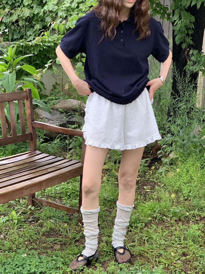 OURS韓國直郵㊣東大門實拍女裝新品休閑推薦熱賣人氣時尚短褲OURS短褲