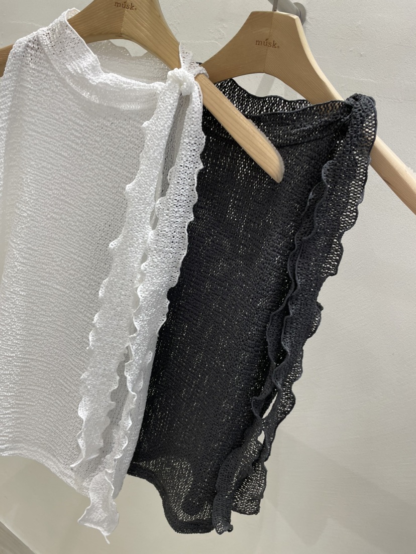 MUSK韓國㊣直郵東大門代購女裝新款25春夏推薦熱賣吊帶背心MUSK吊帶/背心