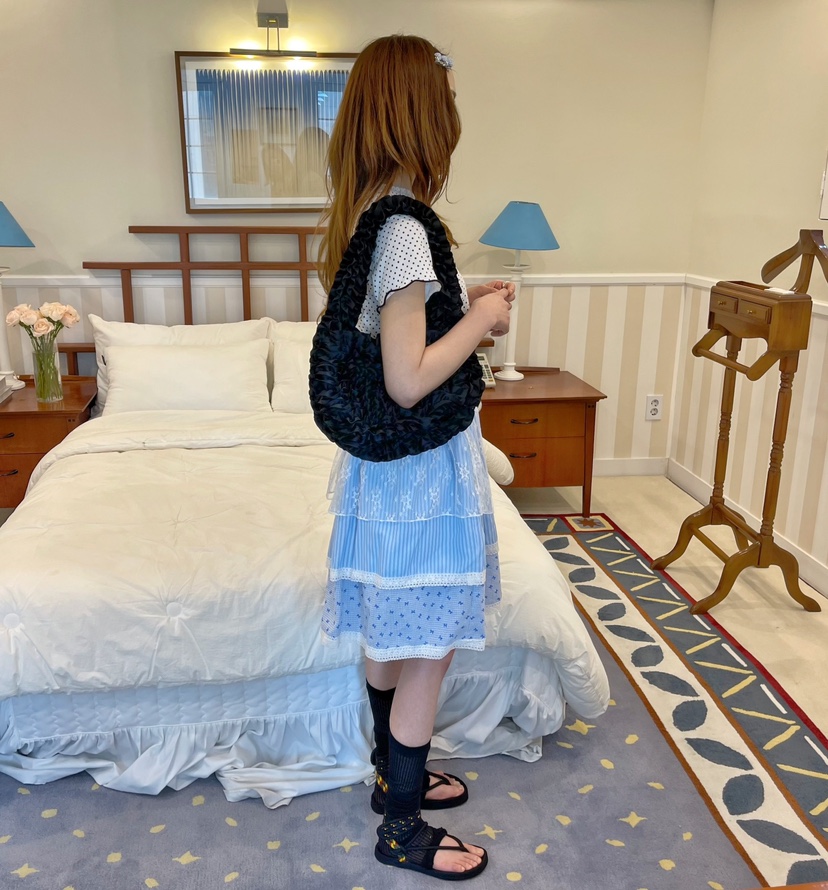 BOUTIQUE-L韓國㊣直郵東大門代購女裝新款人氣25春夏時尚T恤BOUTIQUE-LT恤