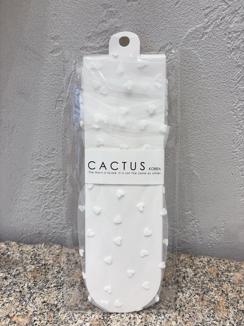 CACTUS-Q直郵韓國代購㊣女裝新品休閑時尚推薦熱賣襪子蕾絲CACTUS十雙起/可混搭襪子