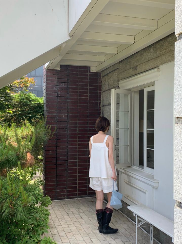 MARE韓國直郵㊣女裝新品25春夏休閑時尚熱賣推薦短褲套裝亞麻MARE短褲