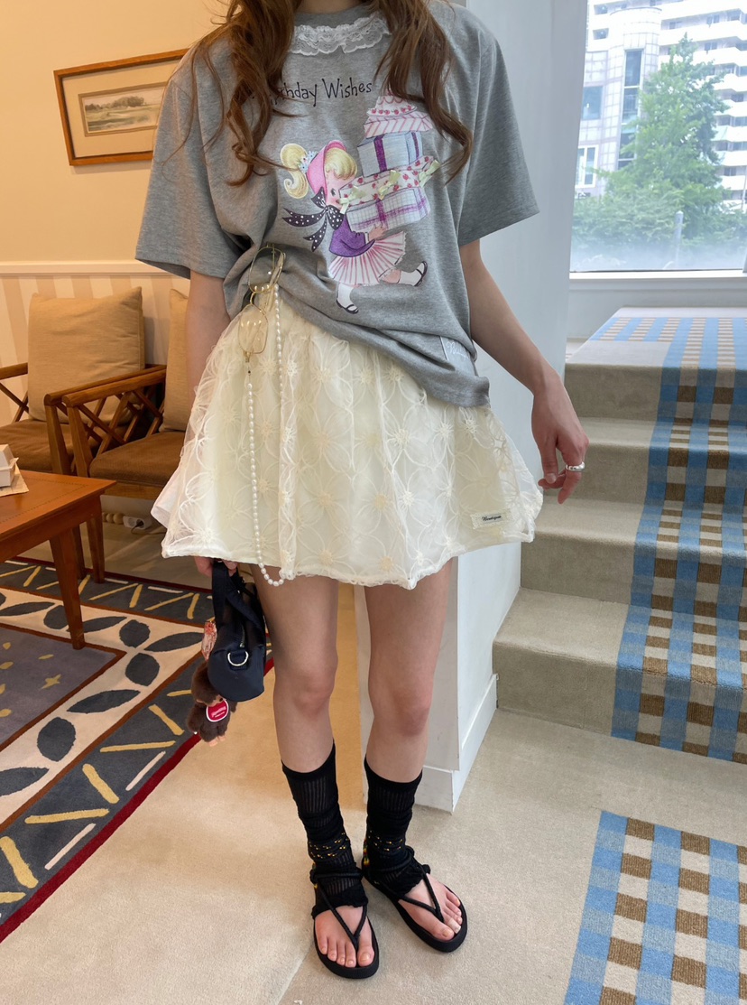 BOUTIQUE-L直郵韓國代購㊣女裝新品熱賣休閑人氣25春夏T恤BOUTIQUE-LT恤
