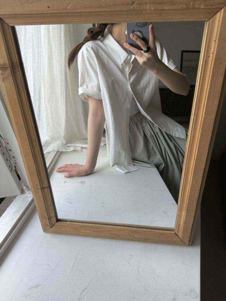 MARE韓國㊣直郵東大門代購女裝新款推薦時尚休閑襯衫蕾絲衫MARE襯衫/蕾絲衫