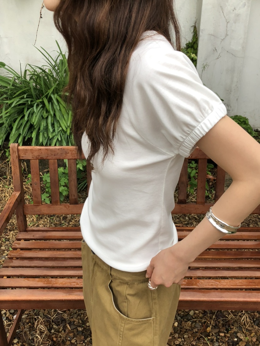 OURS韓國直郵㊣東大門實拍女裝新款時尚25春夏推薦熱賣人氣T恤OURST恤