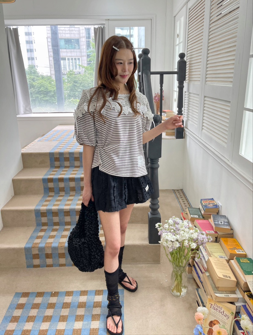 BOUTIQUE-L直郵韓國代購㊣女裝新品推薦時尚人氣休閑25春夏短褲BOUTIQUE-L短褲