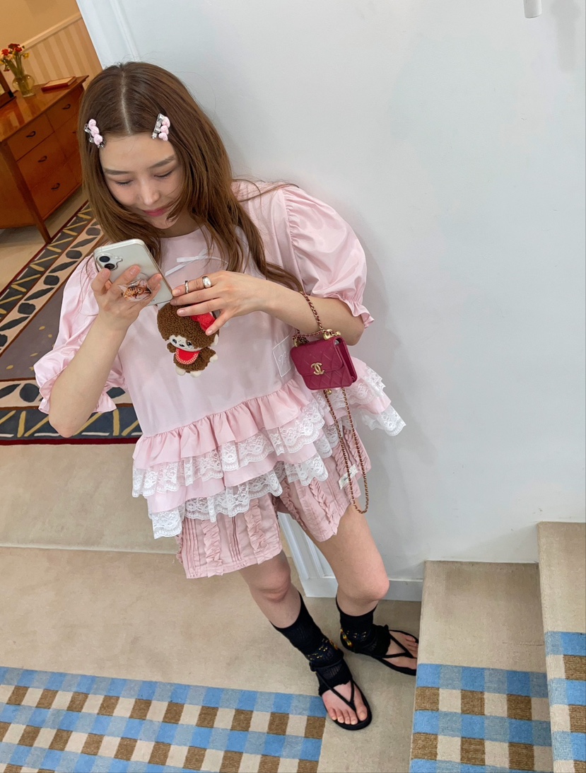 BOUTIQUE-L直郵韓國代購㊣女裝新品推薦時尚人氣休閑25春夏短褲BOUTIQUE-L短褲