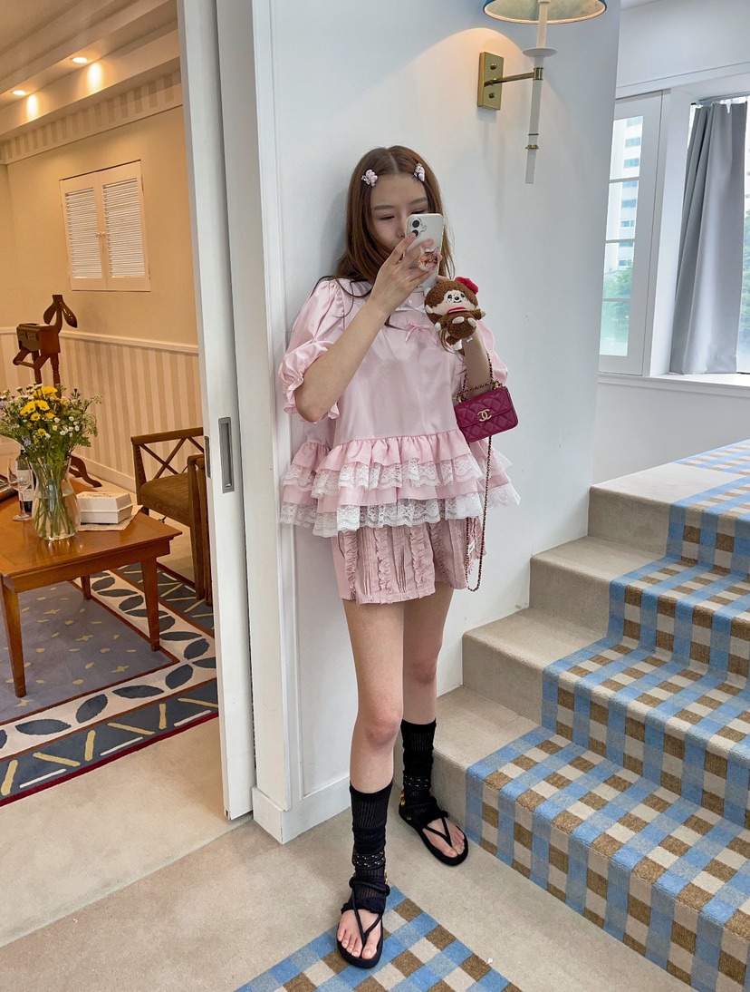 BOUTIQUE-L直郵韓國代購㊣女裝新品推薦時尚人氣休閑25春夏短褲BOUTIQUE-L短褲