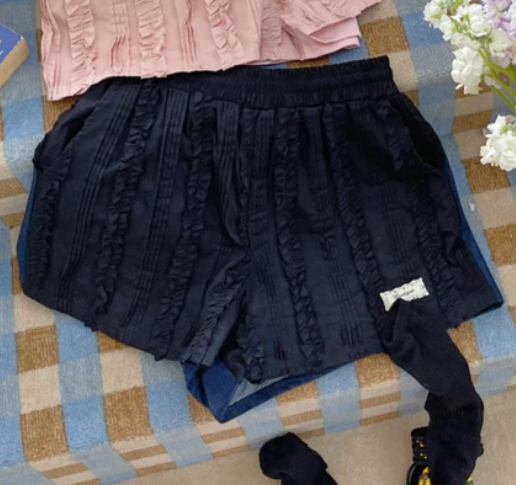 BOUTIQUE-L直郵韓國代購㊣女裝新品推薦時尚人氣休閑25春夏短褲BOUTIQUE-L短褲圖色3
