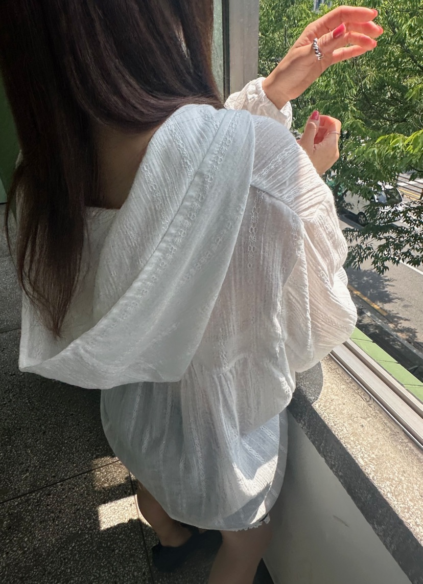 BYRING直郵韓國代購㊣女裝新款時尚休閑推薦25春夏襯衫蕾絲衫BYRING襯衫/蕾絲衫