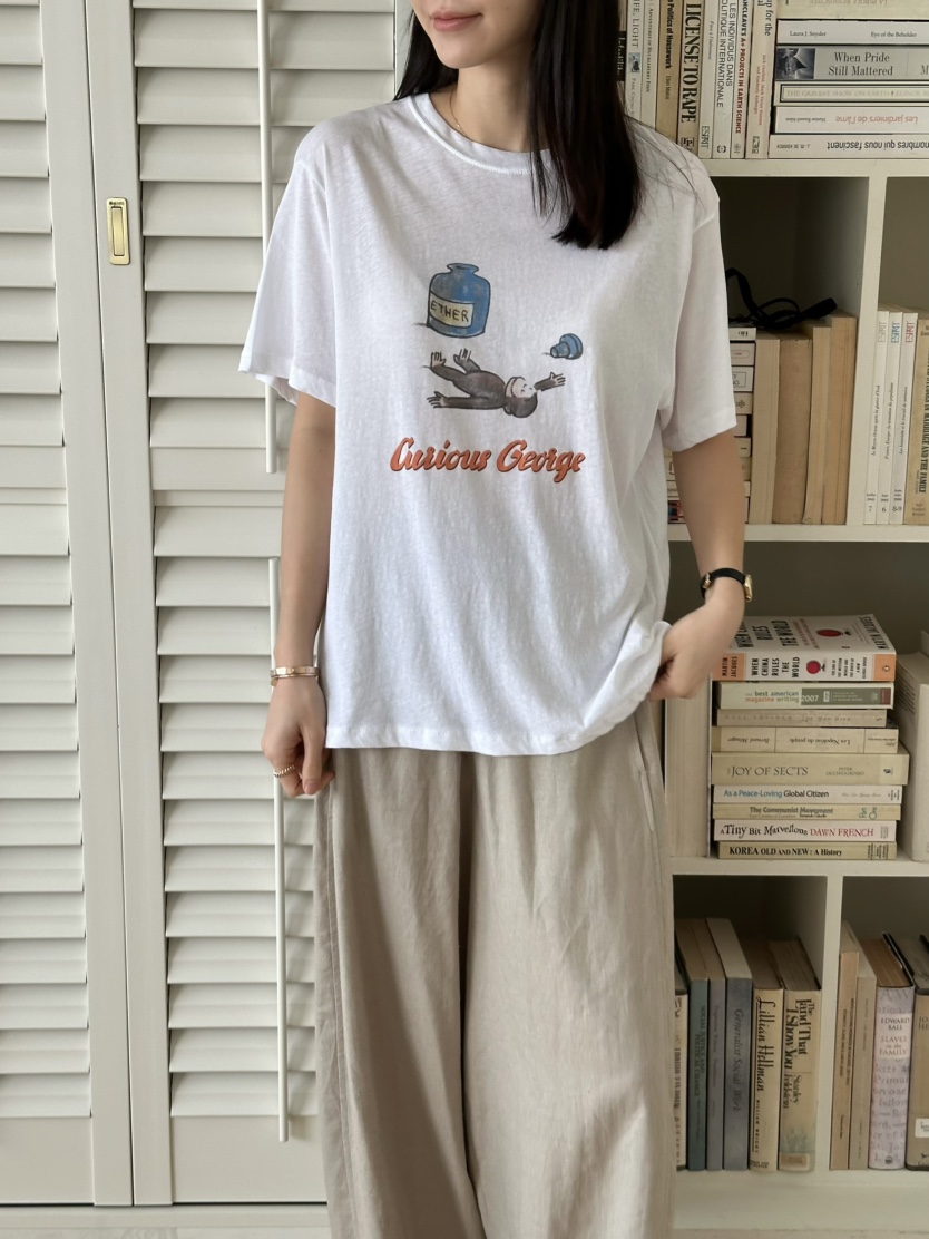 LE VASE韓國直郵㊣女裝新品25春夏休閑推薦時尚人氣熱賣T恤LE VASET恤