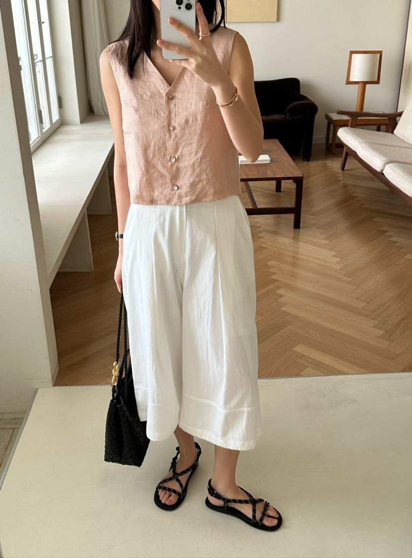 LE VASE韓國直郵㊣東大門實拍女裝新品推薦休閑人氣時尚短褲LE VASE短褲