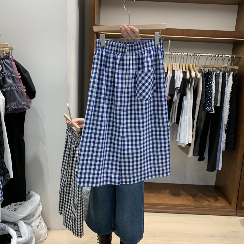 THE CAMEL韓國㊣直郵東大門代購女裝新款25春夏半身裙中短裙the came_l 家半身裙/中短裙