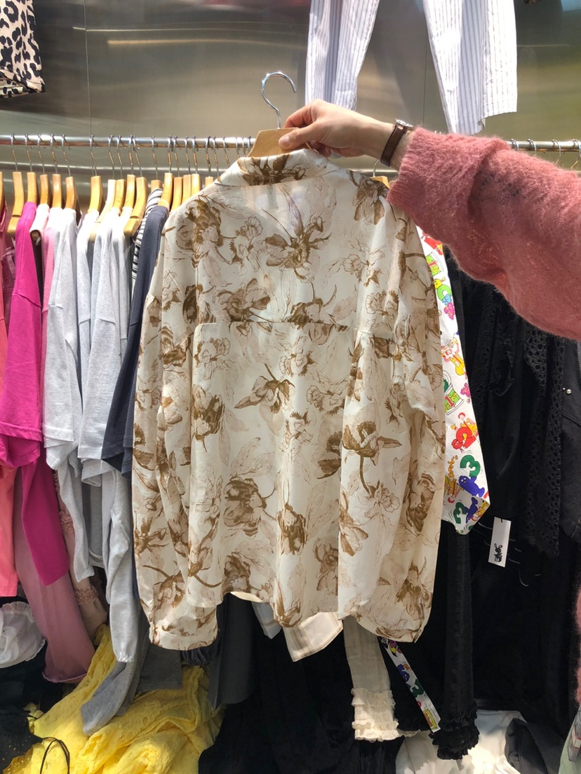 MENDL S韓國㊣直郵東大門代購女裝新款25春夏推薦襯衫蕾絲衫MENDL S襯衫/蕾絲衫