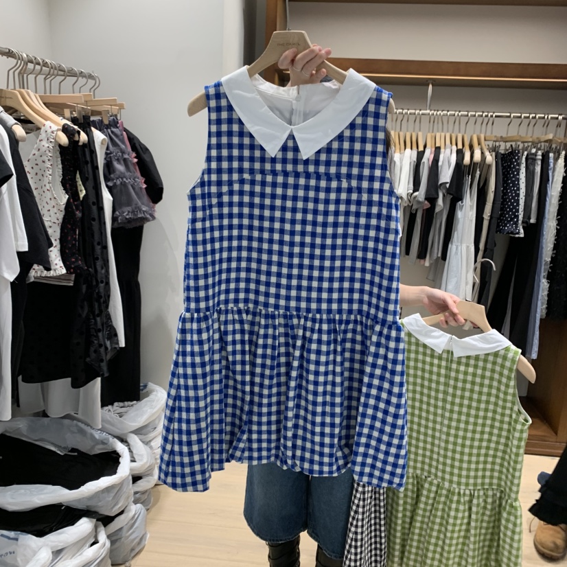 THE CAMEL直郵韓國代購㊣女裝新品休閑連衣裙the came_l 家連衣裙圖色3