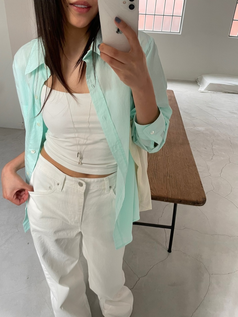 ACME韓國直郵㊣東大門實拍女裝新品推薦人氣時尚襯衫蕾絲衫ACME襯衫/蕾絲衫