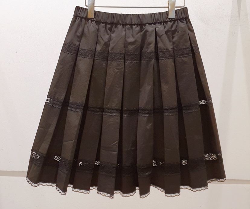 AWESOME-P韓國㊣直郵東大門代購女裝新款時尚休閑短裙喇叭AWESOME-P短裙圖色2