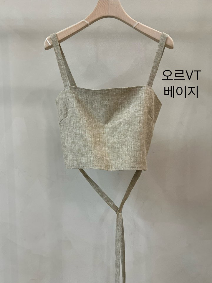 LAKE-A韓國㊣直郵東大門代購女裝新品時尚25春夏人氣吊帶背心Lake side吊帶/背心圖色1