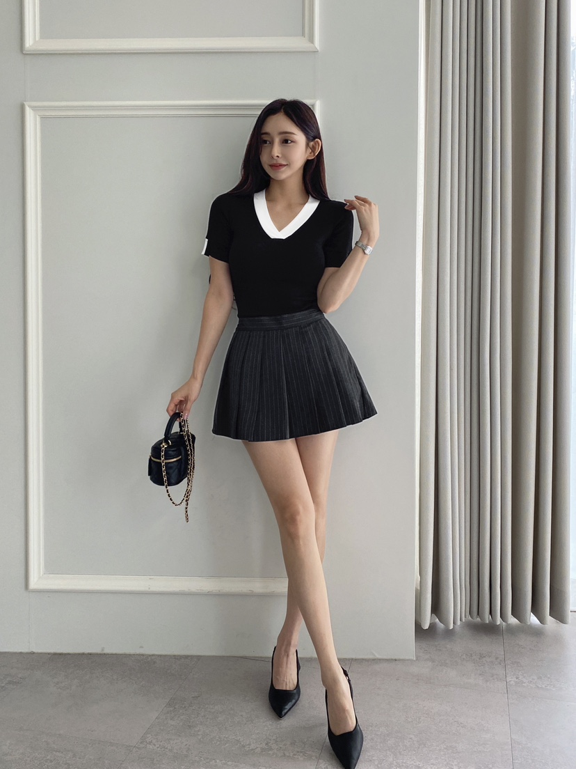 CLOTH韓國直郵㊣女裝新品熱賣時尚人氣推薦25春夏休閑裙褲CLOTH裙褲