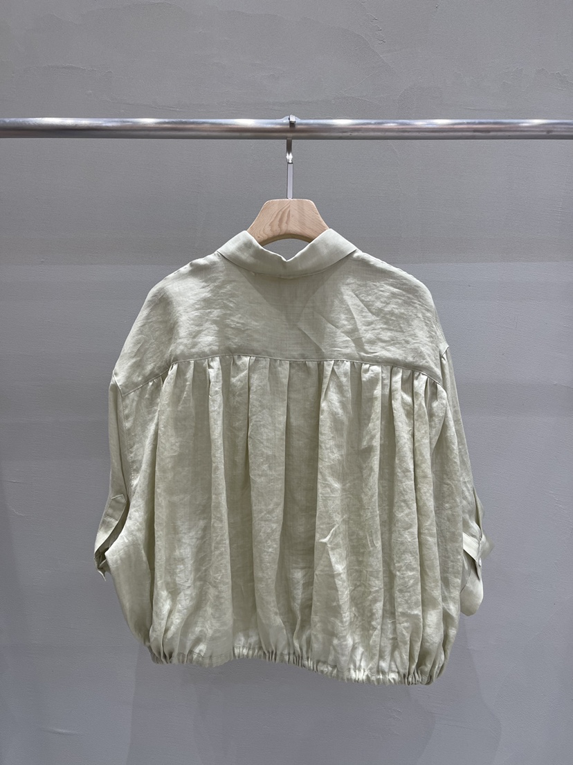 THE MUI直郵韓國代購㊣女裝新品人氣推薦時尚熱賣襯衫蕾絲衫Mu:i-A襯衫/蕾絲衫