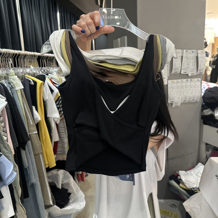 MOMAZU韓國㊣直郵東大門代購女裝新品時尚休閑熱賣吊帶背心MOMAZU吊帶/背心