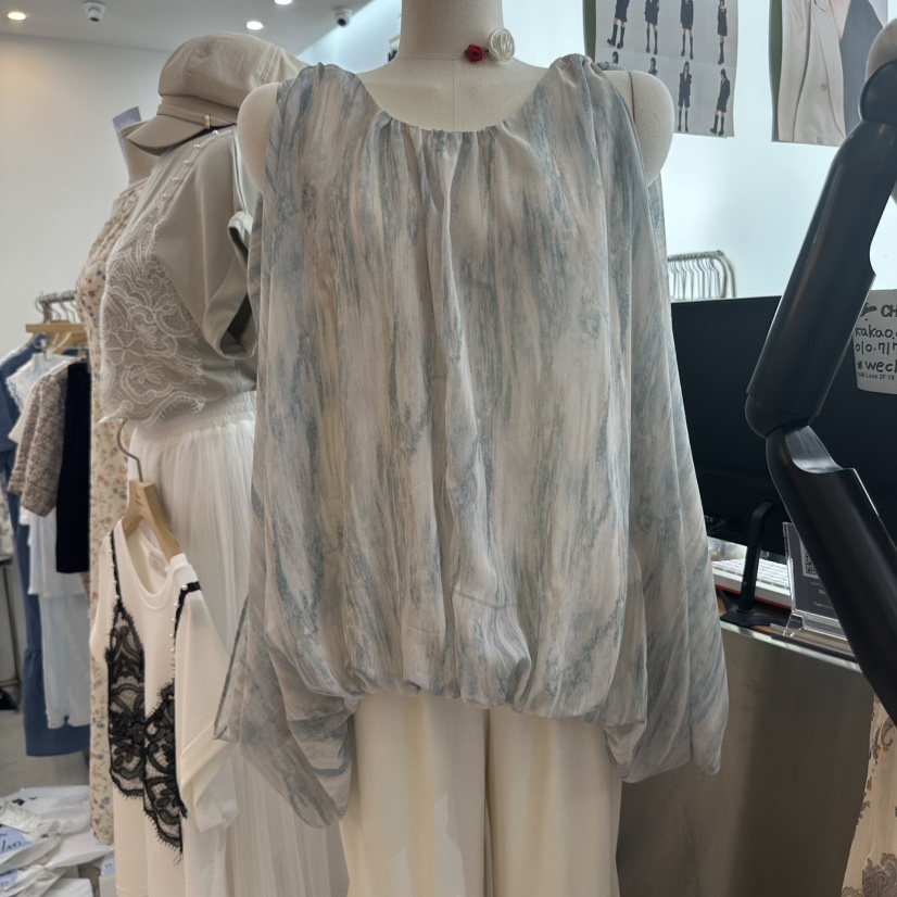 CHEAP-CHIC韓國直郵㊣女裝新款熱賣人氣休閑25春夏襯衫蕾絲衫CHEAP-CHIC/CHARLES THE SECOND襯衫/蕾絲衫圖色1