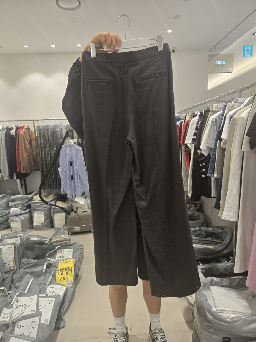 THE SECOND GROW韓國直郵㊣女裝新品推薦人氣25春夏休閑褲亞麻THE SECOND GROW休閑褲