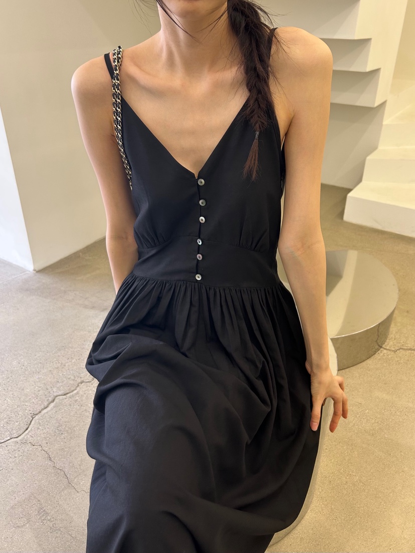 ME MO韓國代購女裝新款25春夏時尚休閑人氣推薦熱賣連衣裙ME MO連衣裙