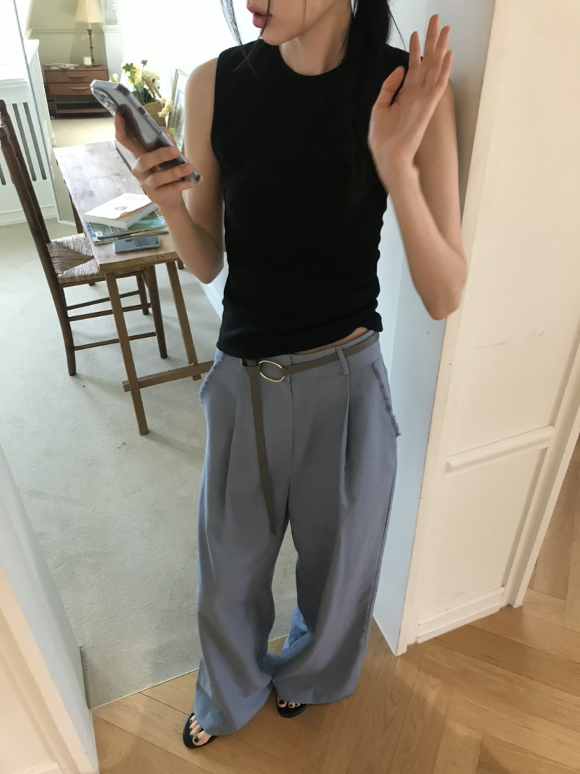 ME MO韓國代購女士新款職業時尚真品熱賣推薦休閑吊帶背心ME MO吊帶/背心
