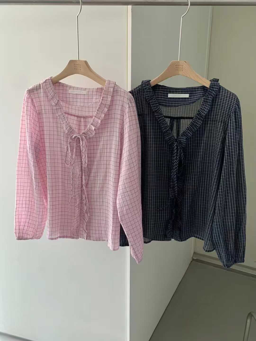 PYT-ot東大門實拍女裝新品推薦熱賣職業人氣真品襯衫蕾絲衫pretty young thing襯衫/蕾絲衫