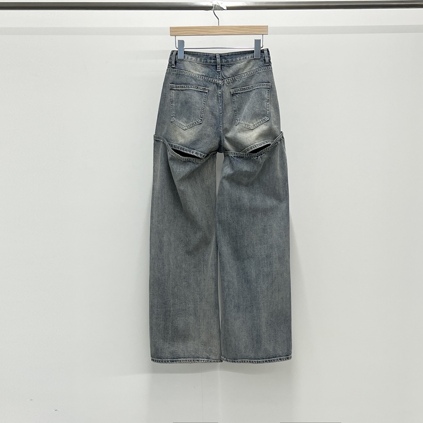 ANOTHER AVENUE東大門實拍女裝新品25春夏時尚牛仔褲可拆卸ANOTHER AVENUE牛仔褲