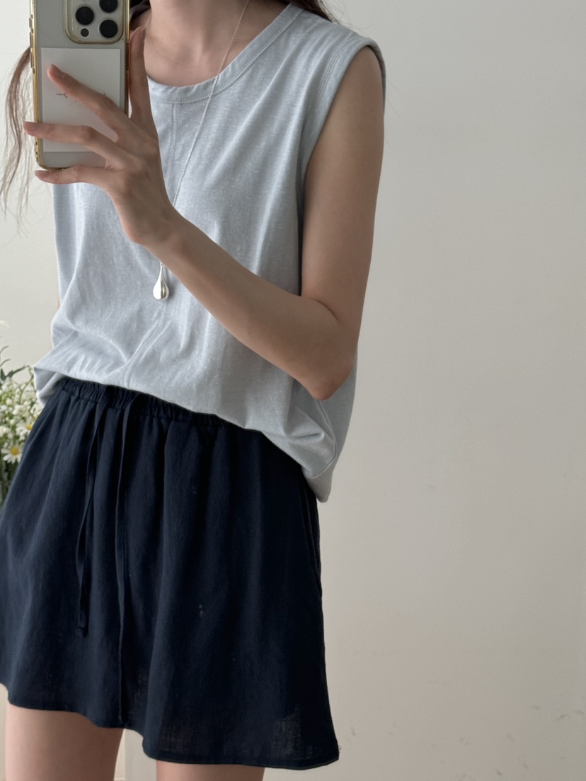 TIZZI韓國直郵女裝新款職業時尚推薦休閑人氣熱賣25春夏吊帶背心TIZZI吊帶/背心