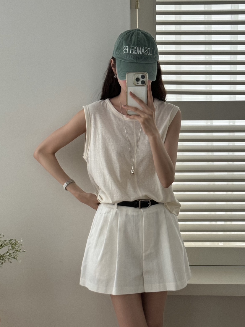 TIZZI韓國直郵女裝新款職業時尚推薦休閑人氣熱賣25春夏吊帶背心TIZZI吊帶/背心
