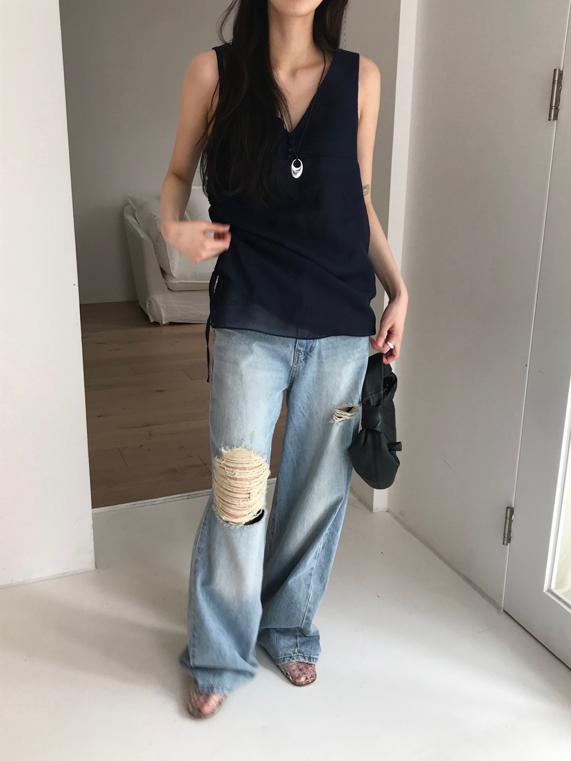 ESCHER東大門直郵女裝新品休閑25春夏時尚推薦熱賣吊帶背心ESCHER吊帶/背心
