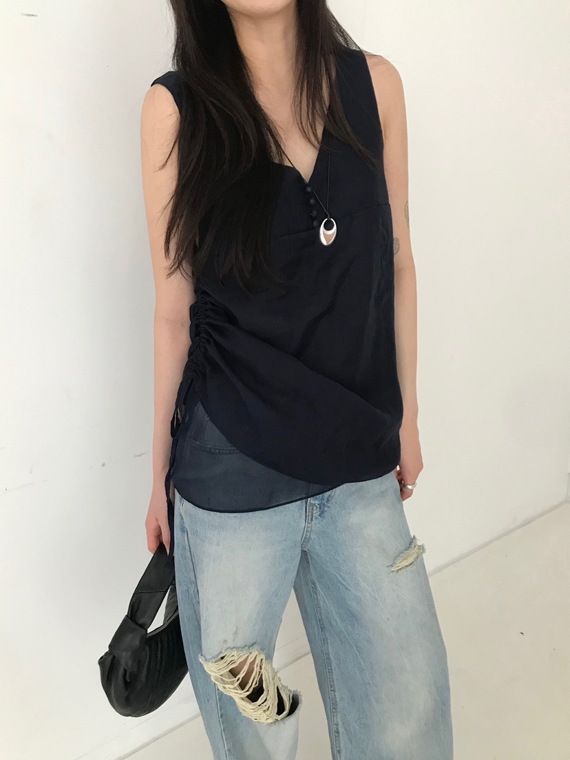ESCHER東大門直郵女裝新品休閑25春夏時尚推薦熱賣吊帶背心ESCHER吊帶/背心