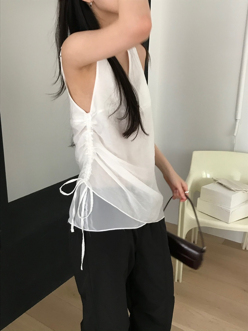 ESCHER東大門直郵女裝新品休閑25春夏時尚推薦熱賣吊帶背心ESCHER吊帶/背心