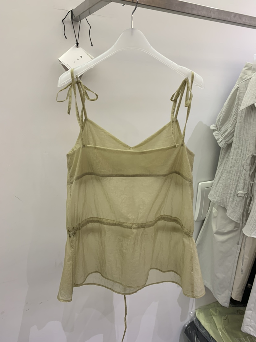 ESCHER韓國㊣直郵東大門代購女裝新品25春夏熱賣推薦吊帶背心ESCHER吊帶/背心