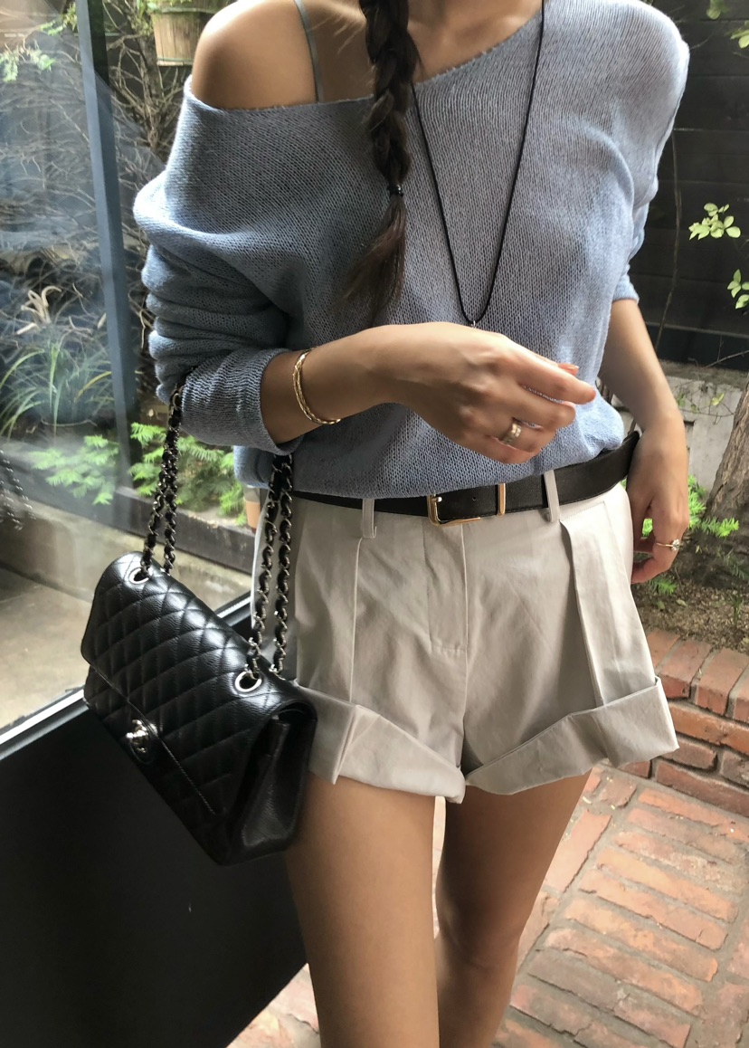 OUPPT直郵韓國代購㊣女裝新品25春夏休閑熱賣人氣時尚針織衫OUPPT針織衫圖色1