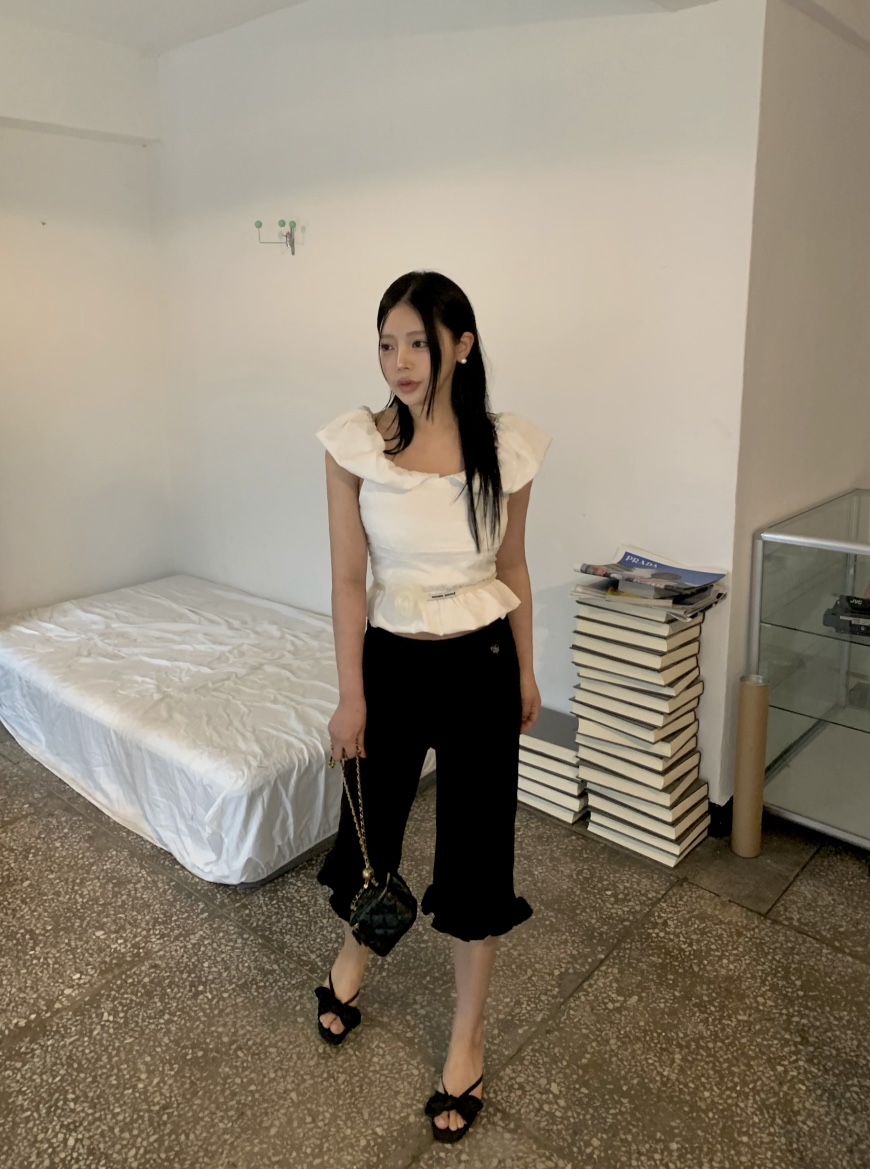SEOLO直郵韓國代購㊣女裝新品推薦人氣時尚25春夏休閑熱賣短褲Seolo seoul短褲