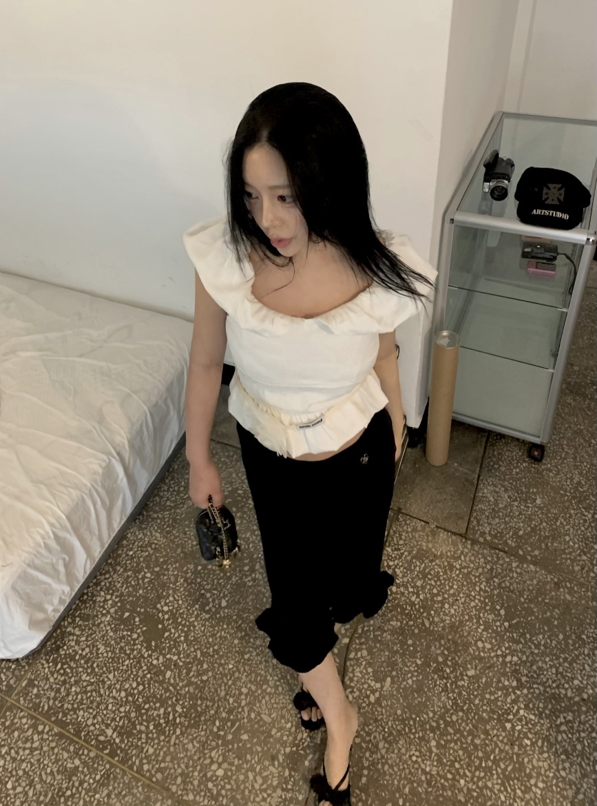 SEOLO直郵韓國代購㊣女裝新品推薦人氣時尚25春夏休閑熱賣短褲Seolo seoul短褲