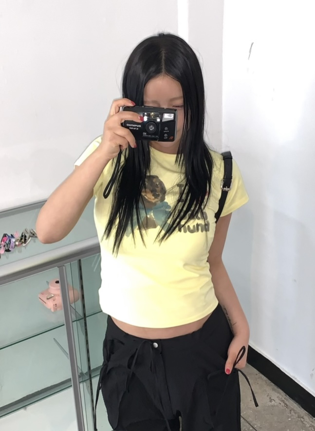 SEOLO直郵韓國代購㊣女裝新品人氣休閑時尚熱賣25春夏推薦T恤Seolo seoulT恤