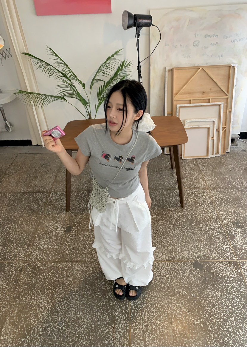 SEOLO直郵韓國代購㊣女裝新款人氣時尚熱賣休閑推薦25春夏T恤Seolo seoulT恤