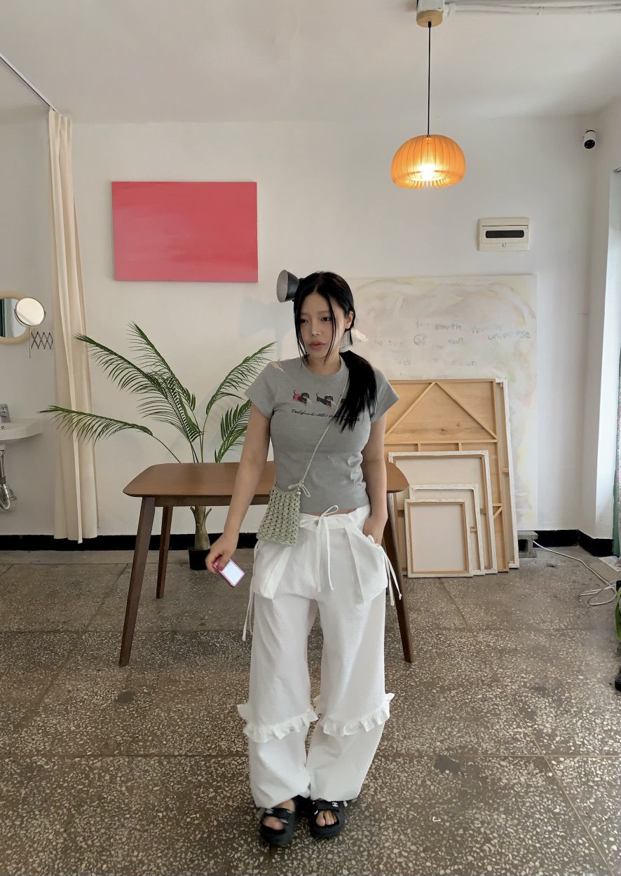SEOLO直郵韓國代購㊣女裝新款人氣時尚熱賣休閑推薦25春夏T恤Seolo seoulT恤