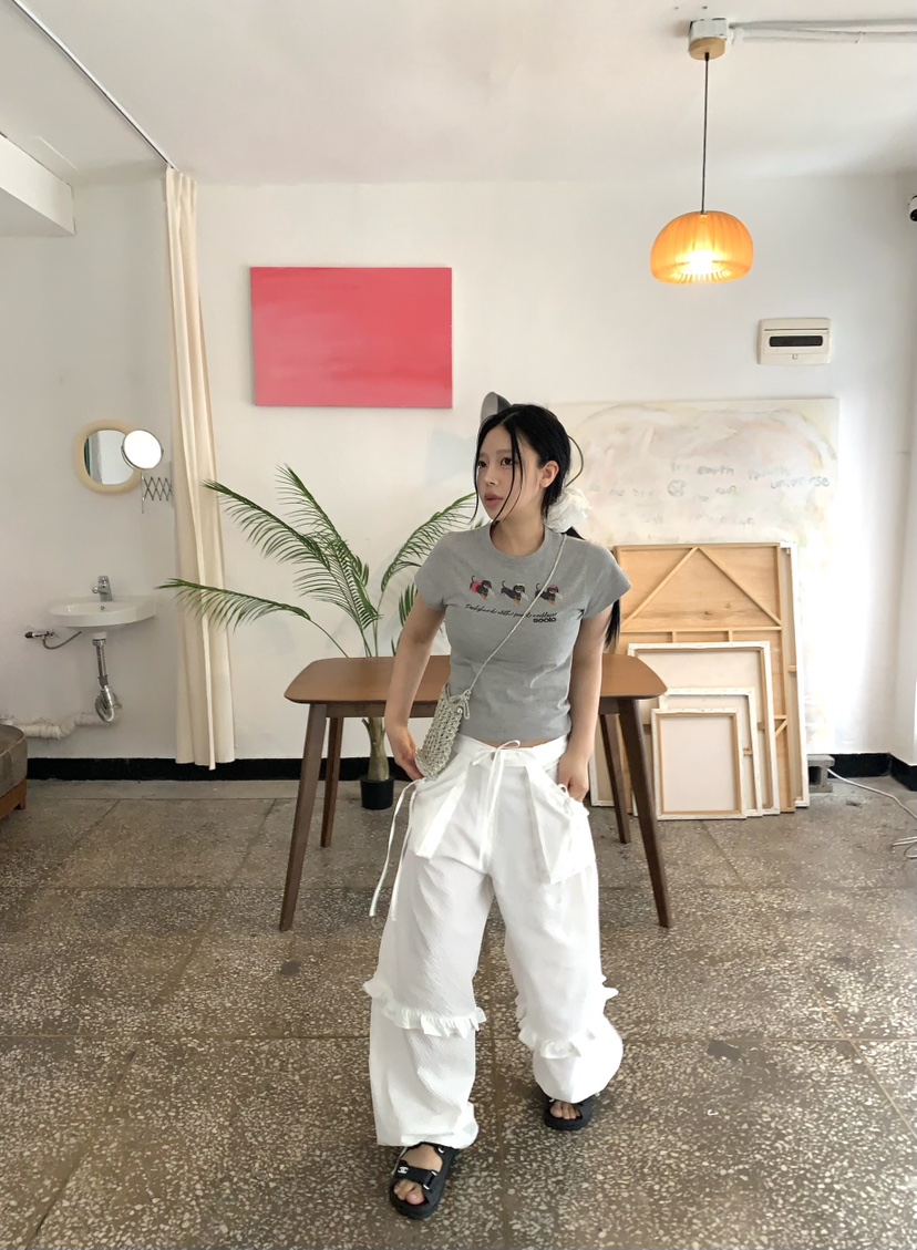 SEOLO直郵韓國代購㊣女裝新款人氣時尚熱賣休閑推薦25春夏T恤Seolo seoulT恤
